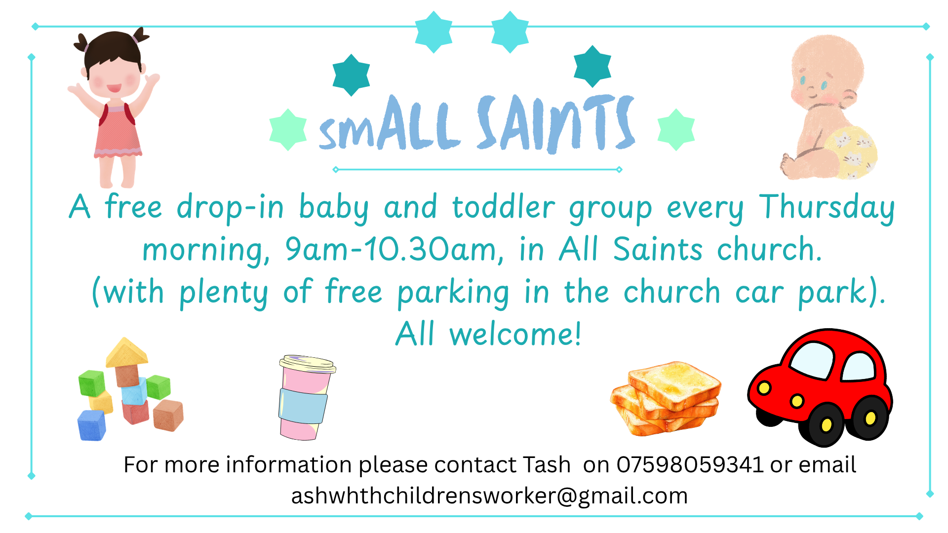Small saints advert